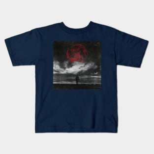 Retreat - Man on a Beach Kids T-Shirt